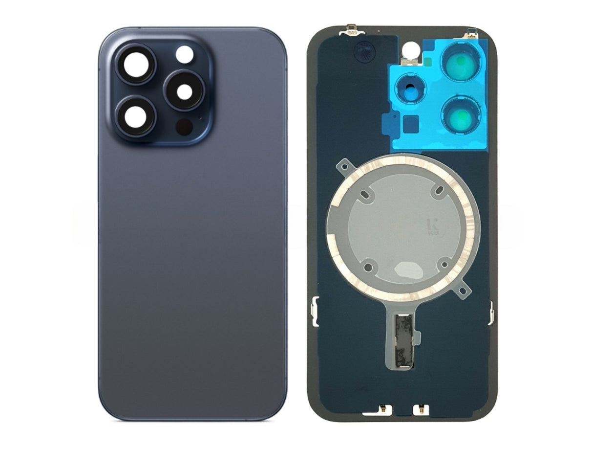 Tapa iPhone 15 Pro Titanium Blue