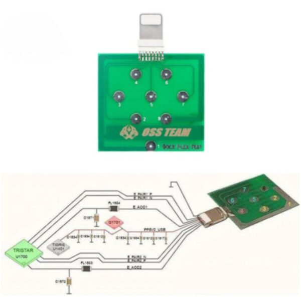 DOCK TEST PROFESIONAL PARA IPHONE – DIAGNÓSTICO RÁPIDO DE PUERTO DE CARGA
