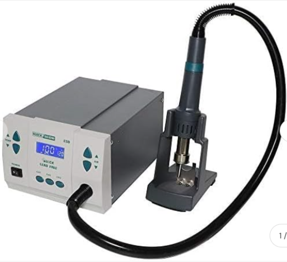 ESTACIÓN DE SOLDAR DIGITAL CON PANTALLA LCD QUICK 861DW