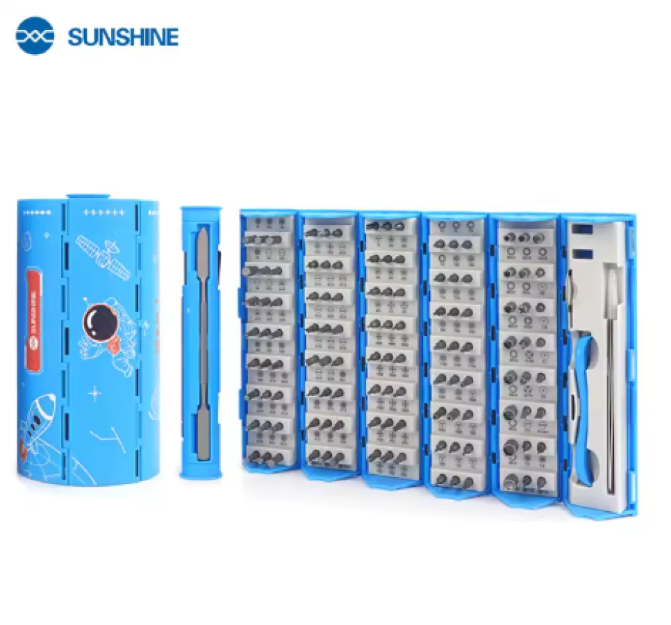 JUEGO DE DESTORNILLADORES DE PRECISIÓN 128 EN 1 SUNSHINE SS-5120 - Imagen 2