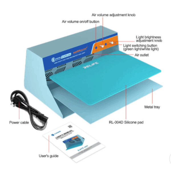 MINI MÁQUINA LIBRE DE POLVO SUNSHINE SS-917C