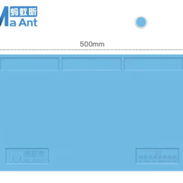 PAD DE SILICONA MAANT G1 500 × 300 MM AZUL