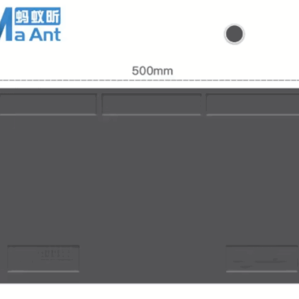 PAD DE SILICONA MAANT G1 500 × 300 MM GRIS