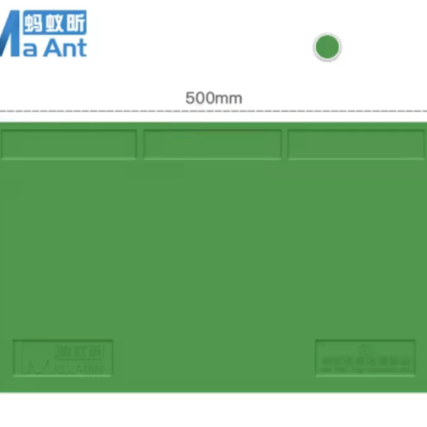 PAD DE SILICONA MAANT G1 500 × 300 MM VERDE