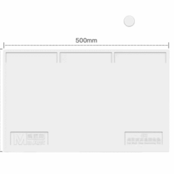 PAD DE SILICONA MAANT G1 500 × 300 MM BLANCO