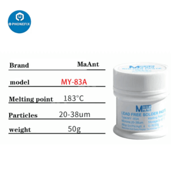 PASTA PARA SOLDAR MAANT 183 GRADOS