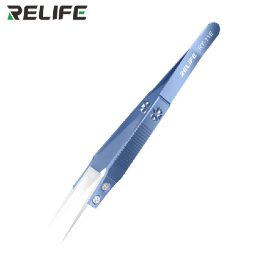 PINZAS DE CERÁMICA DE ALEACIÓN DE TITANIO DE PRECISIÓN RELIFE RT-11E