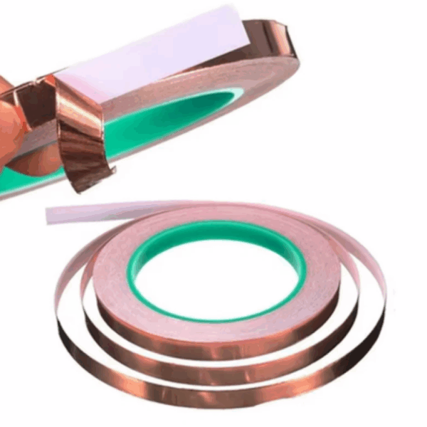 CINTA ADHESIVA DE LÁMINA DE COBRE CONDUCTORA /15MM/20M