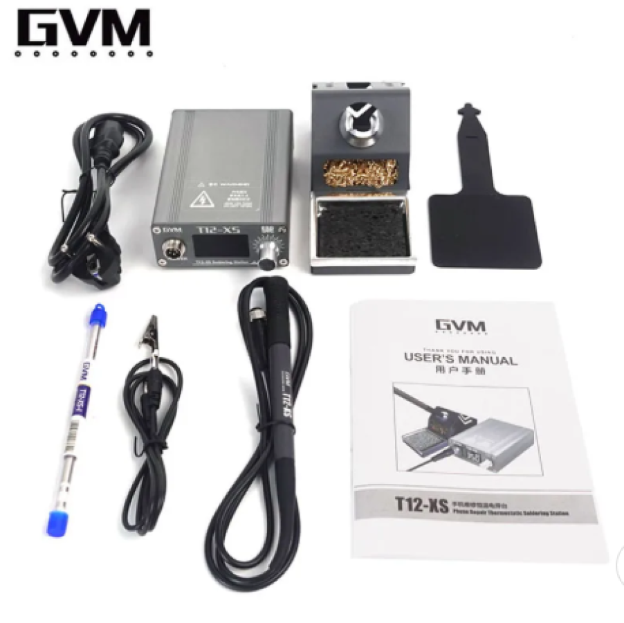 ESTACIÓN DE SOLDADURA INTELIGENTE GVM T12-XS - Imagen 2