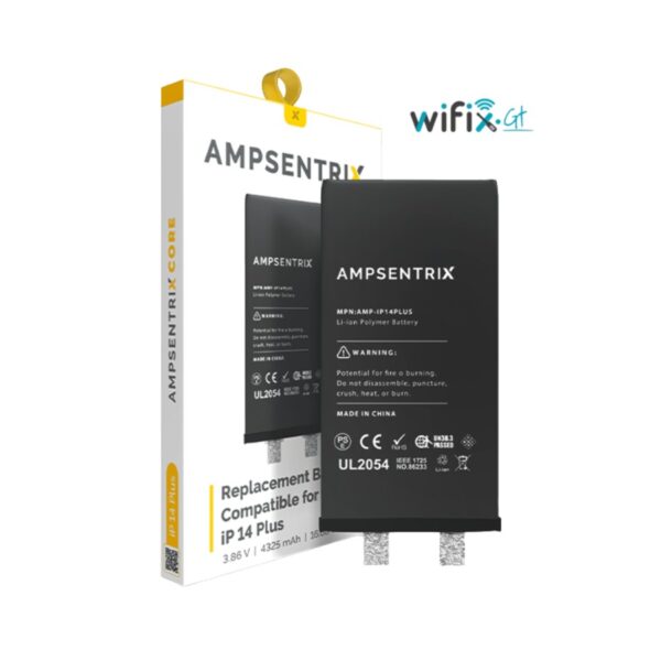 BATERÍA AMPSENTRIX CORE PARA IPHONE 14 PLUS SIN FLEX