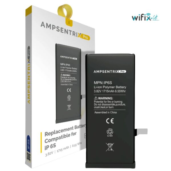 BATERÍA PARA IPHONE 6S AMPSENTRIX PRO