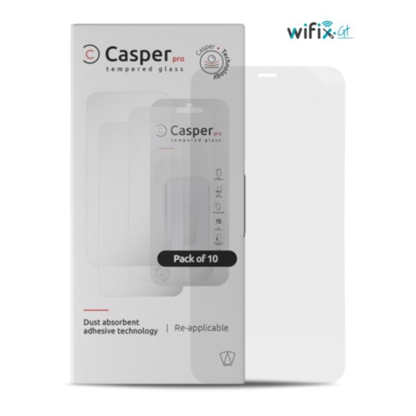 CASPER PRO TEMPERED GLASS COMPATIBLE FOR IPHONE XR / 11 (MATTE) (PAQ 10)
